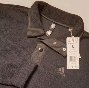 NWT! Adidas Mens Pullover Fleece - S